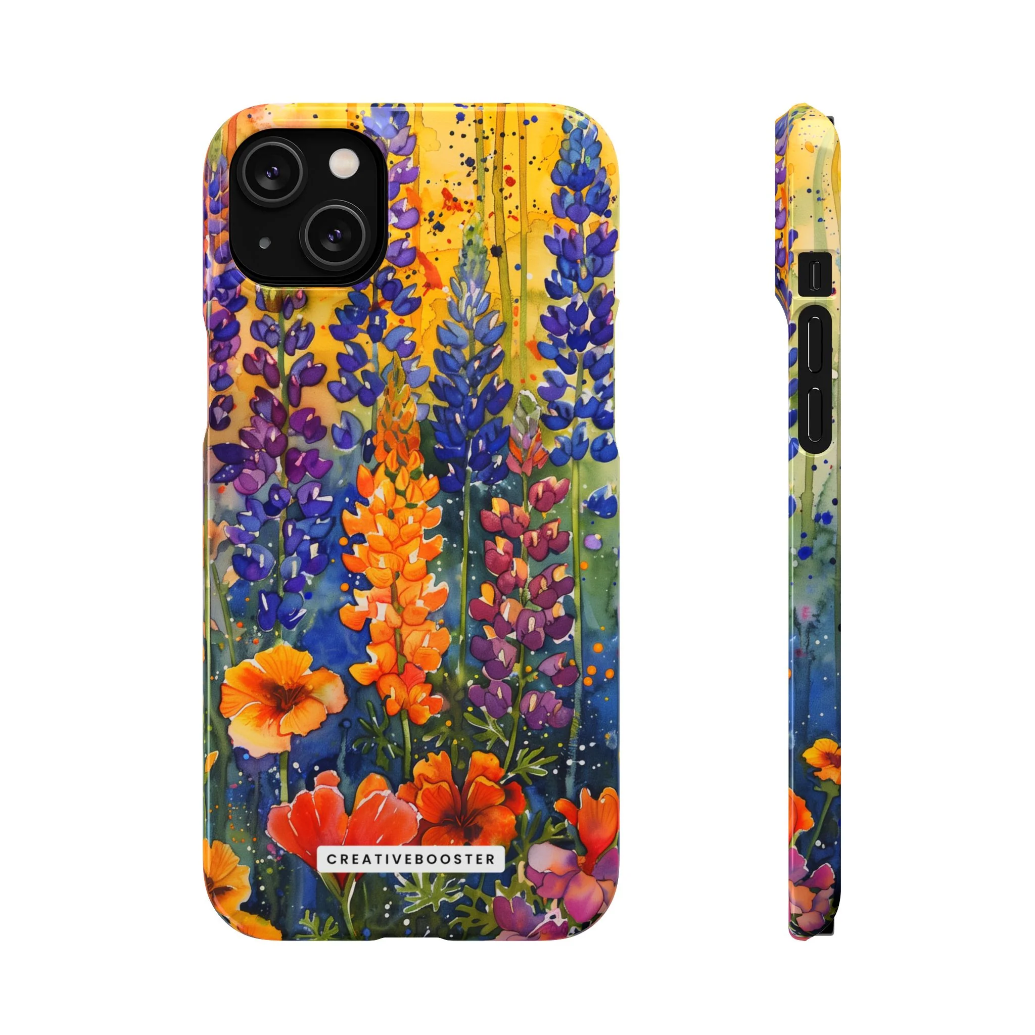 Sunset Lupine - Slim Phone Case - Image 38