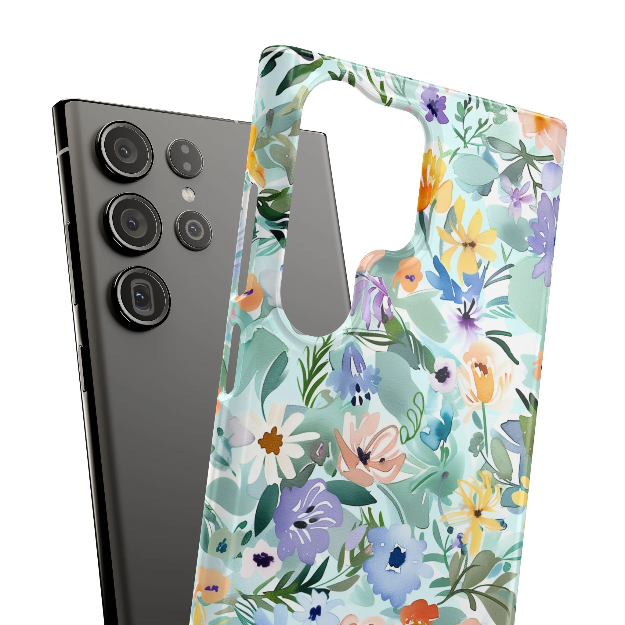 Watercolor Meadow - Slim Phone Case - Image 118