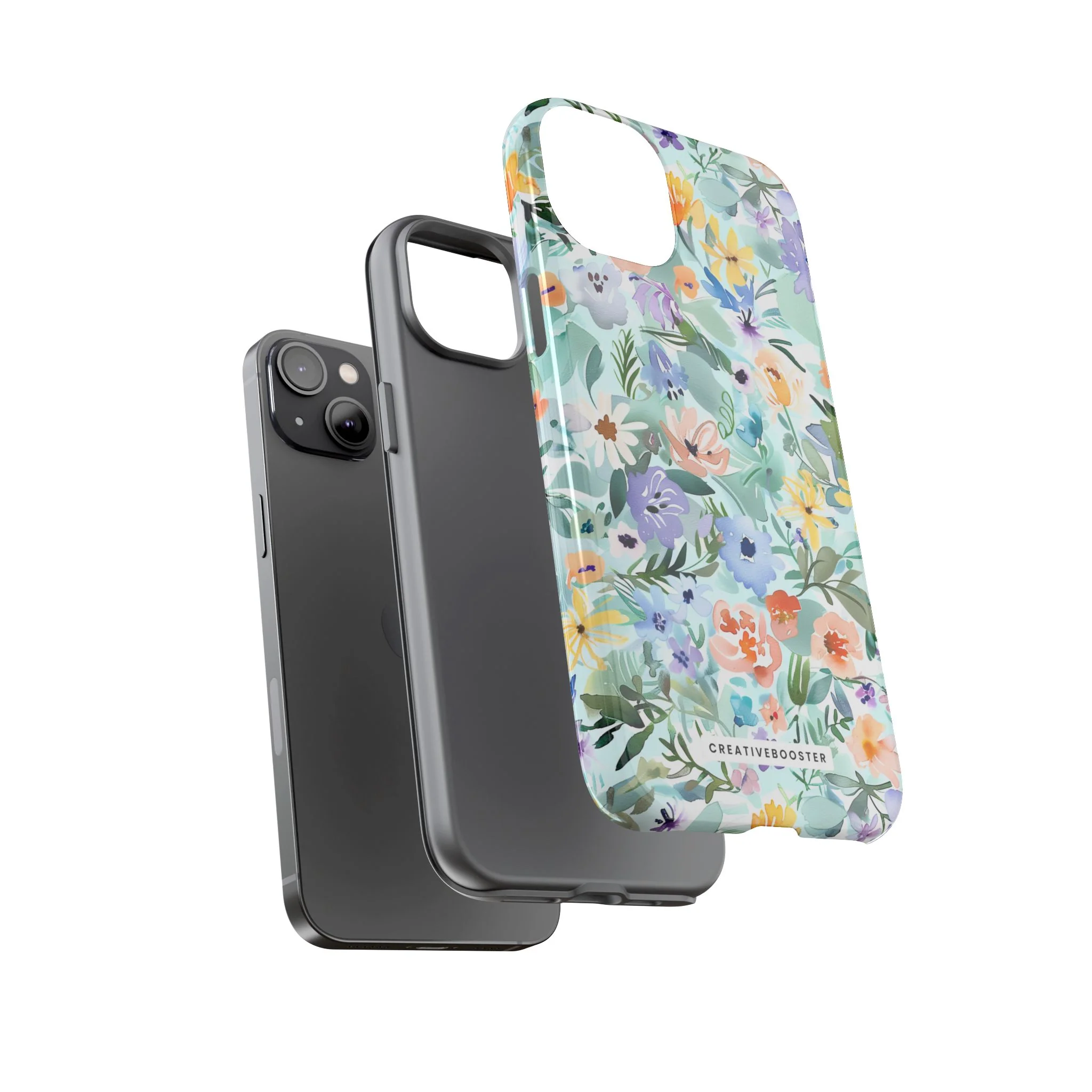 Watercolor Meadow - Tough Phone Case - Image 98